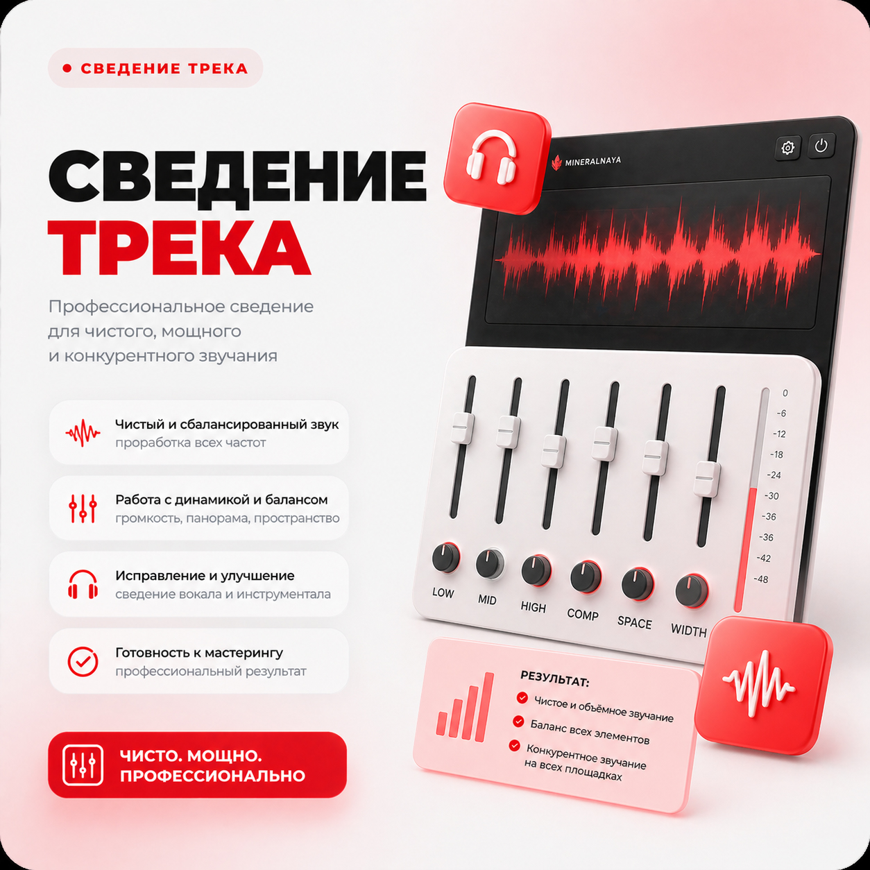 Сведение трека